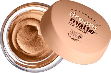 maybelline dream mousse foundation.